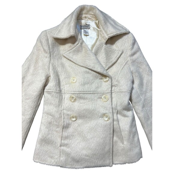 Guess Jeans Vintage Alpaca Wool Blend Pea Coat Jacket Women’s Sz XS - Picture 9 of 16